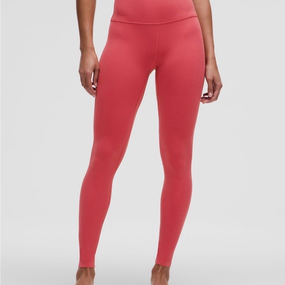 NWT Lululemon Align High Rise legging 31” Size 6 Desert Red - Picture 1 of 6